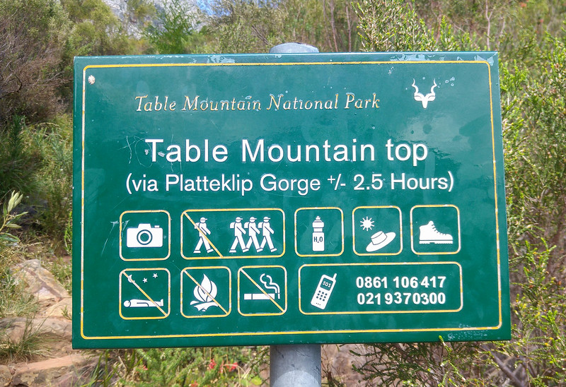 Trilha Table Mountain - Platteklip Gorge