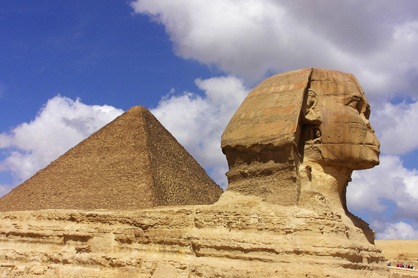 Esfinge no Egito