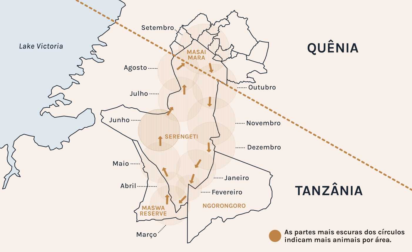 Grande Migração: entenda o fenômeno que acontece entre a Tanzânia e o Quênia